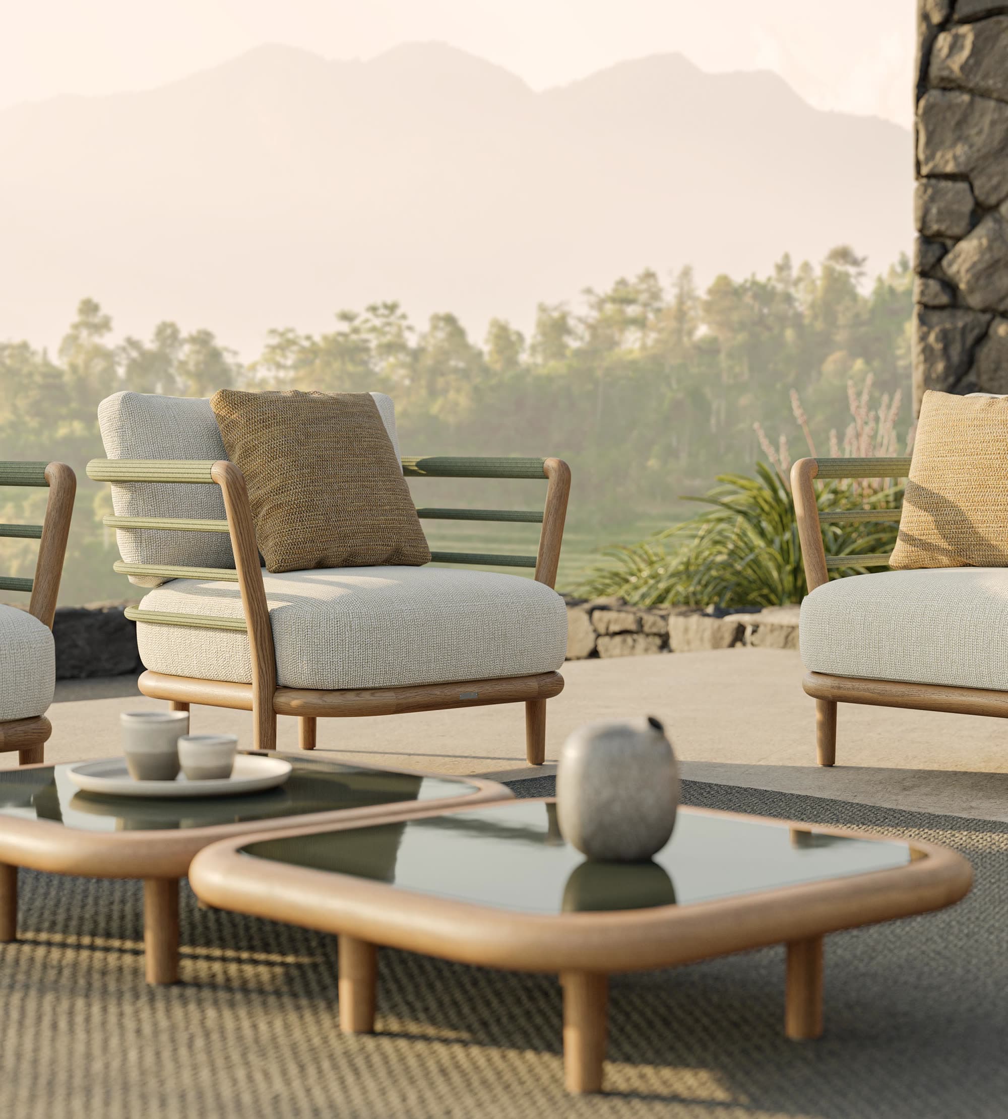 CANAPÉ — outdoor royal botania