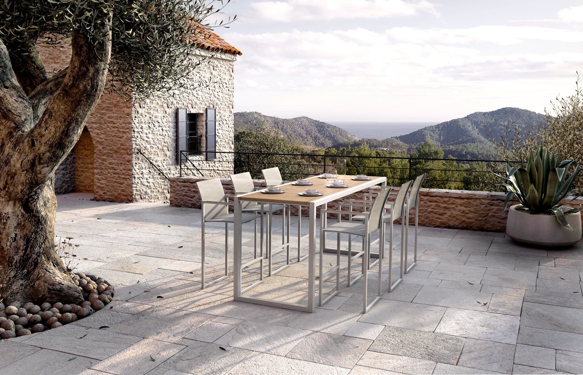 TABLES — outdoor royal botania
